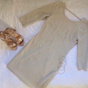 Cream sparky Dress